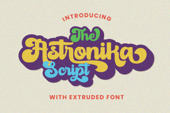 Astronika: Your Go-To Typeface for Bold, Retro-Inspired Designs