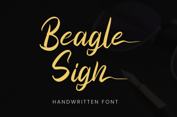 Beagle Sign: A Stylish Signature Font for Modern Designs
