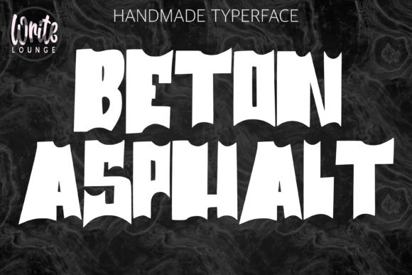 Beton Asphalt: A Cool, Bold Display Font for Impact
