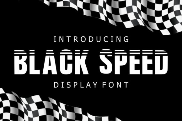Black Speed: The Dynamic Typeface for Bold Visuals
