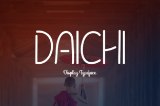Daichi: The Organic Stencil Font with Authentic Charm