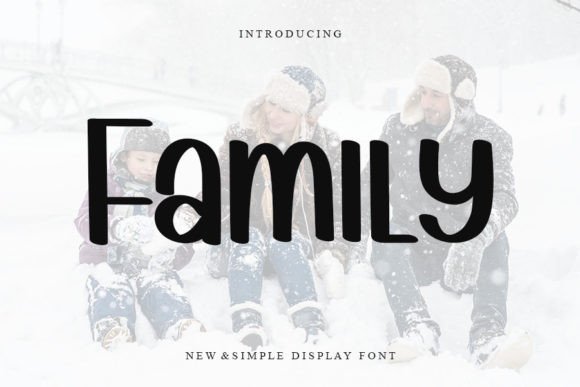 Family: A Handwritten Font with Modern Polish and Timeless Flow