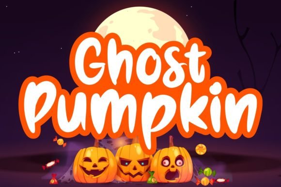 Ghost Pumpkin: A Spooky Yet Playful Handwritten Font