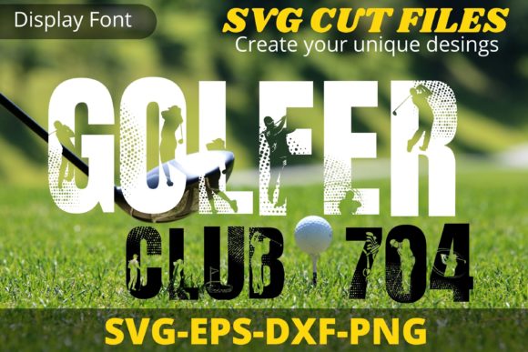 Golf: A Cool, Useful & Unique Decorative Font for Modern Projects
