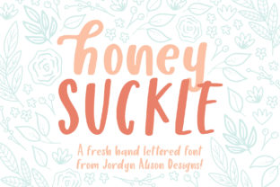 Honey Suckle: A Fresh Script Font for Creative Projects