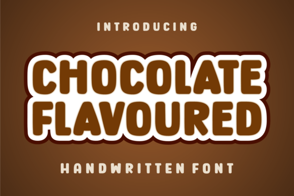 Indulge in Design: The Chocolate Flavoured Font Experience