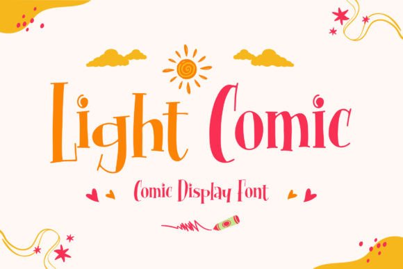 Light Comic: The Font That Brings Joy to Your Design Projects