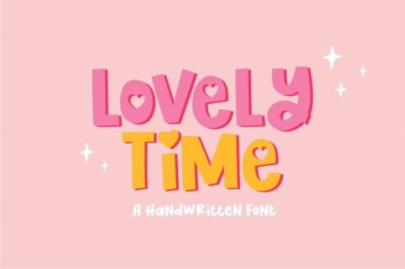 Lovely Time: A Handmade Typeface for Quirky Projects