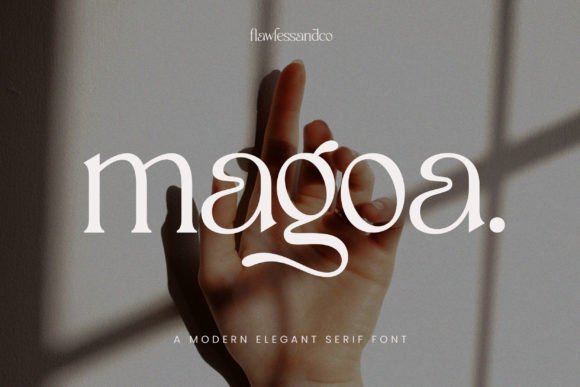 Magoa: The Modern Serif for Bold Branding