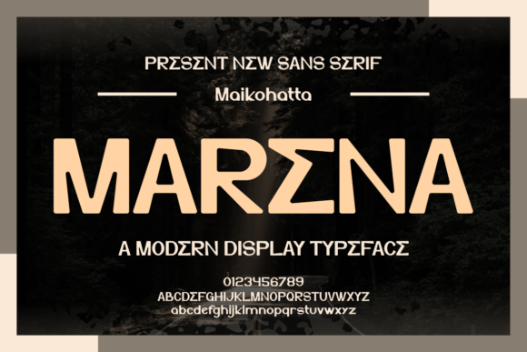 Marena: Bold Display Lettering for Modern Brands