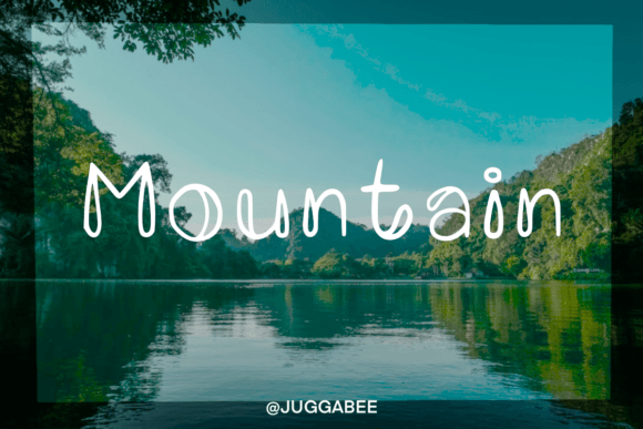 Mountain: An Elegant Handwritten Font for Authentic Design