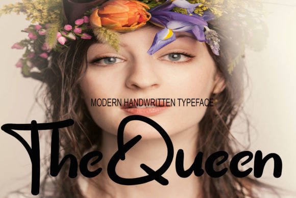 The Queen: A Handwritten Font for Modern Branding